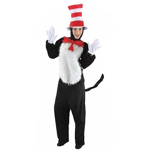 Dr. Seuss Cat in the Hat Deluxe Adult Costume